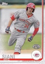 2019 Topps Pro Debut Base Set Mike Siani #67 card