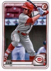 2020 Bowman Draft Base Set Mike Siani #BD-7 card