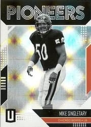 2018 Panini Unparalleled Pioneers Mike Singletary #PN-MI card