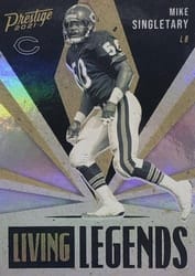 2021 Panini Prestige Living Legends Mike Singletary #LL-12 card