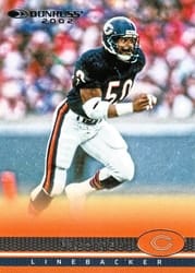 2022 Donruss Retro 2002 Mike Singletary #34 card
