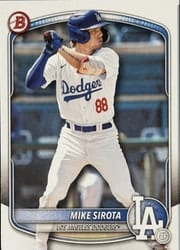 2025 Bowman Draft Base Set Mike Sirota #BD-11 card