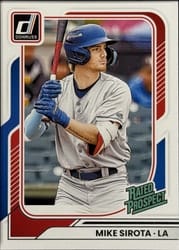 2026 Donruss Base Set Mike Sirota #103 card