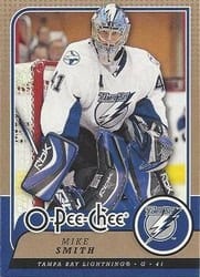 2008-09 O-Pee-Chee Base Set Mike Smith #338 card