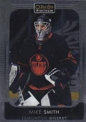 2021-22 O-Pee-Chee Platinum Base Set Mike Smith #78 card