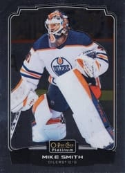 2022-23 O-Pee-Chee Platinum Base Set Mike Smith #63 card