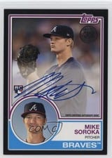 2018 Topps Update 1983 Baseball Autographs Mike Soroka #MD card