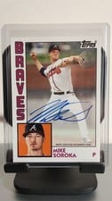 2019 Topps Update 1984 Baseball Autographs Mike Soroka #MS card