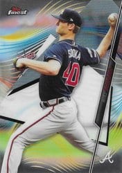 2020 Finest Base Set Mike Soroka #114 card
