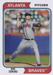 2020 Topps Archives Base Set Mike Soroka #139 card
