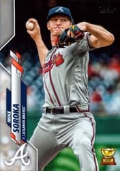 2020 Topps Base Set Mike Soroka #324 card