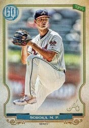 2020 Topps Gypsy Queen Base Set Mike Soroka #102 card
