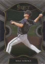 2021 Panini Select Base Set Mike Soroka #55 card
