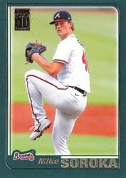 2021 Topps Archives Base Set Mike Soroka #211 card