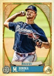 2021 Topps Gypsy Queen Base Set Mike Soroka #211 card