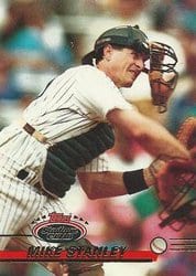 1993 Stadium Club Base Set Mike Stanley #323 card
