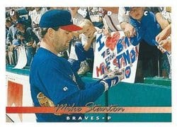 1993 Upper Deck Base Set Mike Stanton #90 card