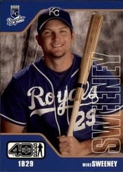 2002 Upper Deck 40-Man Base Set Mike Sweeney #299 card