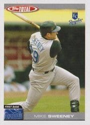 2004 Topps Total Base Set Mike Sweeney #350 card