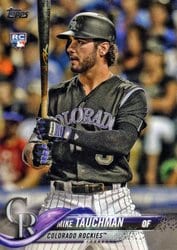 2018 Topps Update Base Set Mike Tauchman #US61 card