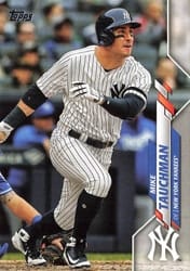 2020 Topps Base Set Mike Tauchman #301 card