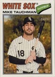 2026 Topps Heritage Base Set Mike Tauchman #90 card