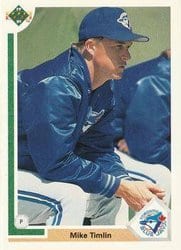 1991 Upper Deck Base Set Mike Timlin #785 card