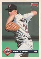 1993 Donruss Base Set Mike Trombley #47 card