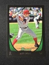 Mike Trout 2011 Bowman Draft card