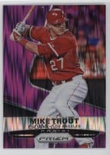 Mike Trout 2015 Panini Prizm card