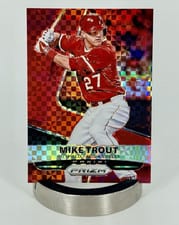Mike Trout 2015 Panini Prizm card