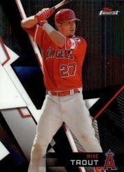 2018 Finest Base Set Mike Trout #50 card