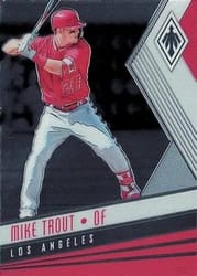 2018 Panini Chronicles Phoenix Mike Trout #7 card