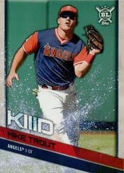 2018 Topps Big League Base Set Mike Trout #150b card
