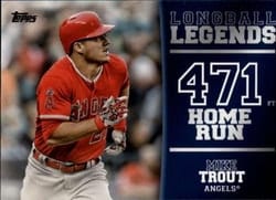 2018 Topps Longball Legends Mike Trout #LL-49 card