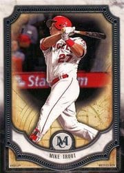 2018 Topps Museum Collection Base Set Mike Trout #3 card