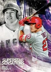 2018 Topps Superstar Sensations Mike Trout #SSS-1 card