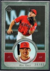 2018 Topps Transcendent Collection Base Mike Trout #42 card