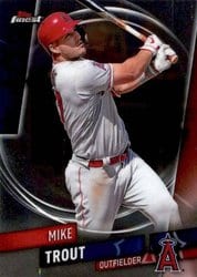 2019 Finest Base Set Mike Trout #25 card