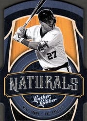 2019 Panini Leather & Lumber Naturals Mike Trout #N-7 card