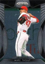 2019 Panini Prizm Base Set Mike Trout #192 card