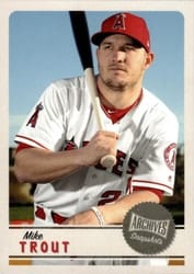 2019 Topps Archives Snapshots Base Set Mike Trout #AS-MT card