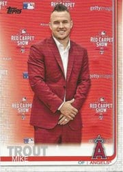 2019 Topps Base Set Mike Trout #100 card