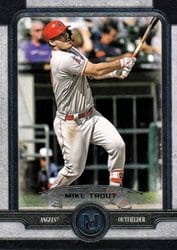 2019 Topps Museum Collection Base Set Mike Trout #1 card
