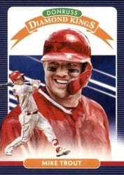 2020 Donruss Base Set Mike Trout #9 card