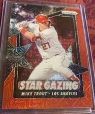 2020 Panini Prizm Star Gazing Mike Trout #SG-1 card