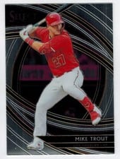 2020 Panini Select Mike Trout Tri Color #126 card