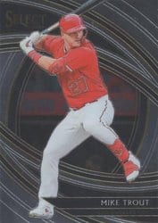 2020 Panini Select Base Set Mike Trout #126 card