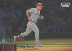 2020 Stadium Club Chrome Base Set Mike Trout #1 card