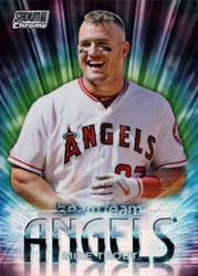 2020 Stadium Club Chrome Beam Team Mike Trout #BT-2 card